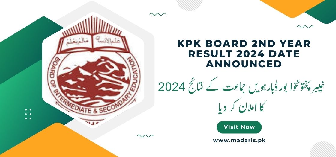 2nd Year Result 2024 KPK Board Date Announced 12th class BISE FA FSC ICS