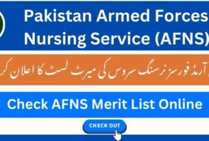 AFNS Merit List