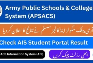 AIS Student Portal Result APMS APSACS