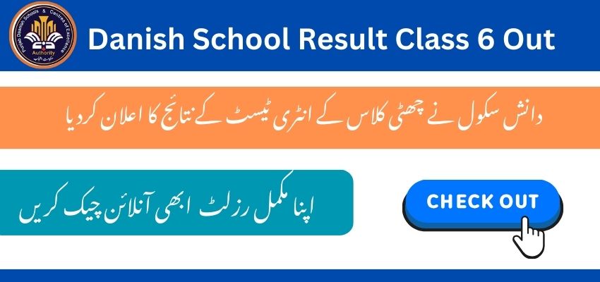 Danish School Result 2024 25 Class 6 Out