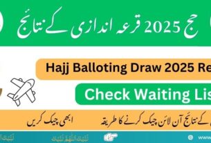 Hajj Balloting Draw 2025 Result