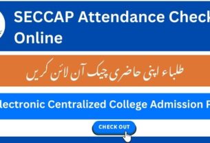 SECCAP Attendance Check Online