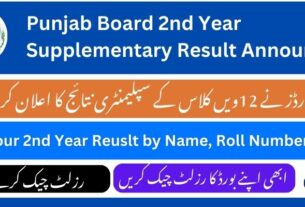 پنجاب بورڈز نے 12ویں کلاس کے سپلیمنٹری نتائج کا اعلان کر دیا