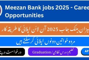 Meezan Bank jobs 2025