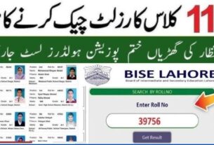 11th Class Result 2025 Lahore Board By Roll Number | 1st Year Gazette Link