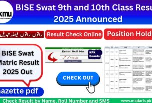 BISE Swat 9th and 10th Class Result 2025
