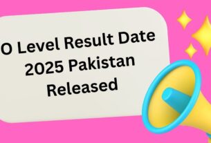O Level Result Date 2025 Pakistan Released