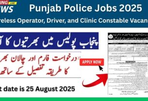 📢 Punjab Police Jobs 2025 – Wireless Operator, Driver, and Clinic Constable Vacancies