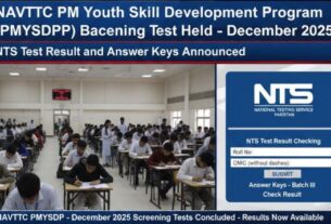 NAVTTC NTS Test Result 2026 Answer Key