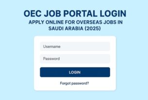 OEC Job Portal Login - Apply Online
