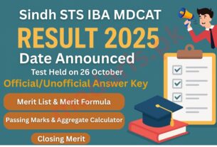 STS IBA MDCAT Result 2025 Answer Keys Sindh