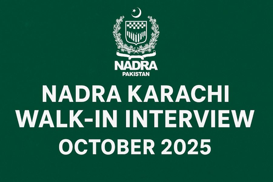 www.nadra.gov.pk Apply Online Job 2025