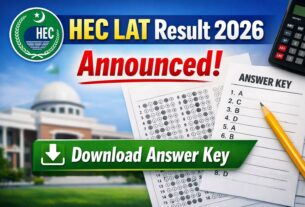 LAT Result 2026 HEC Answer Key Held on 25 January
