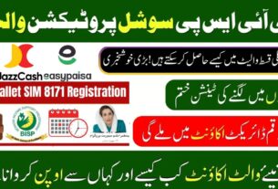 BISP Wallet SIM 8171 Step by Step Guide 2025 26