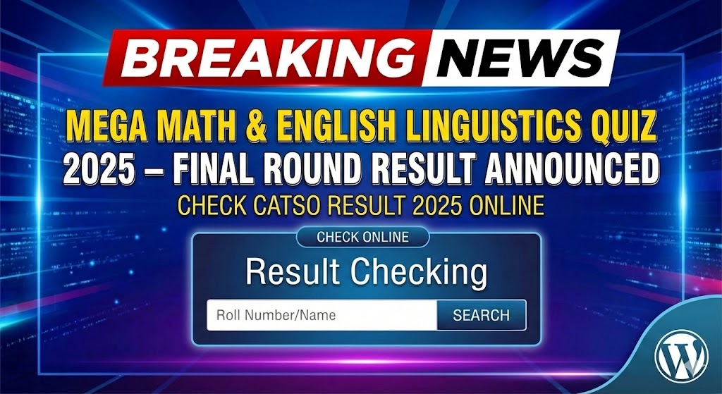 CATSO Result 2025