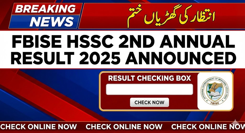 FBISE HSSC 2nd Annual Result 2025