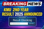 KMU 2nd Year Result 2025 Announced