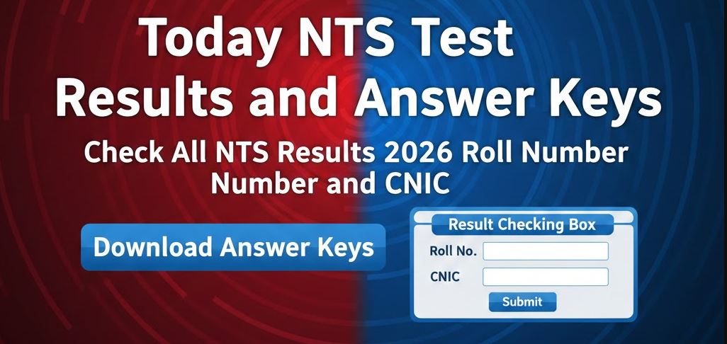 NTS Test Result 2026 Check by Roll Number and CNIC