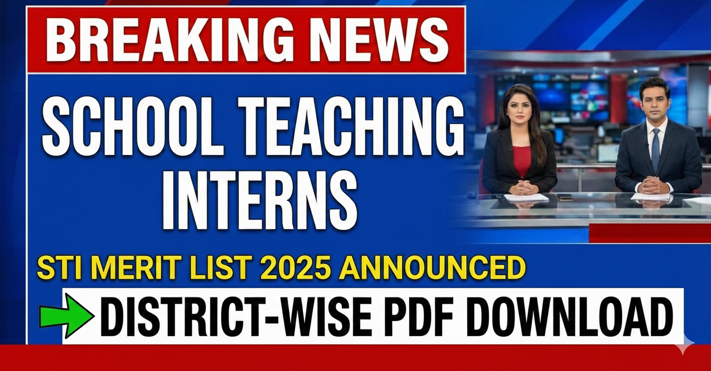 STI Final Merit List 2025 Final List - sti.pesrp.edu.pk