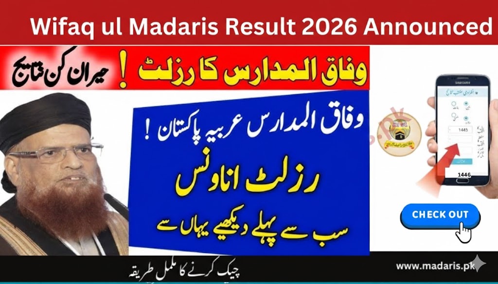 Wifaq Ul Madaris Result 2026 (1447 Hijri) – Check by Roll Number Online