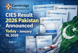 CIES Result 2026 Pakistan Announced