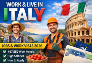 Italy Jobs for Pakistani 2026 Apply Online - Work Visa Requirements