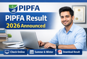 PIPFA Result 2026 Announced – Check Online, PDF Download & Student Portal Login